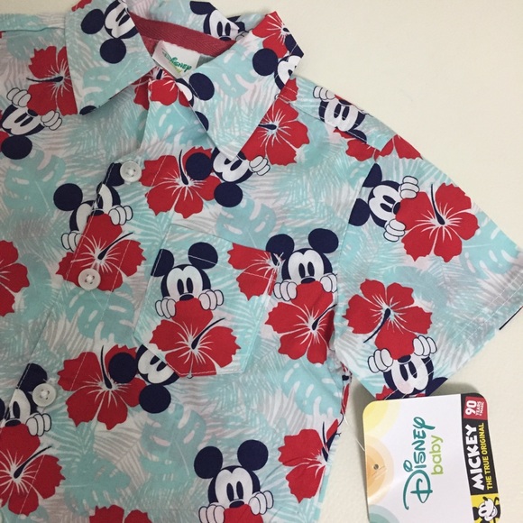 Disney MICKEY mouse set shirt with short - Picture 4 of 6